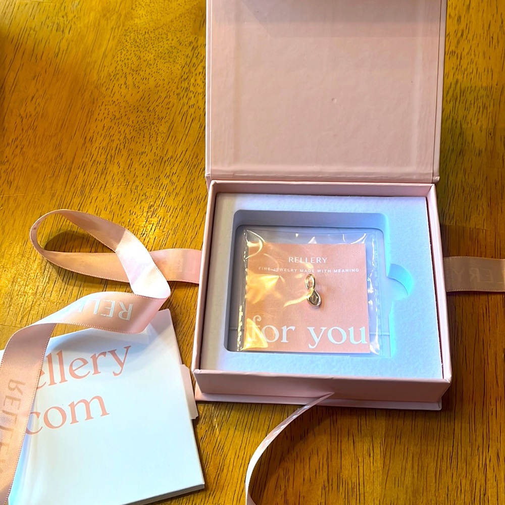 Rellery Miniature Mini Initial Charm Letter D 18k Gold Over Sterling Silver NWT